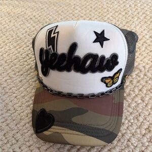 Kids Yeehaw Camouflage Cap